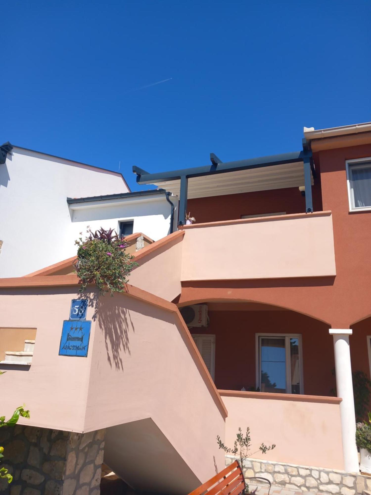 Apartman Ritta Biograd Na Moru Exteriör bild